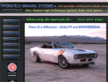 Tablet Screenshot of hydratechbraking.com